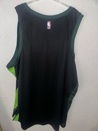 Camiseta Nike Celtics Negra y Verde Talla XXL