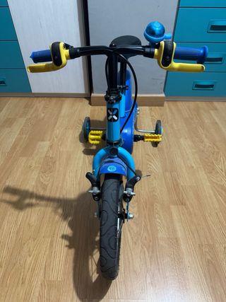Bicicleta infantil 14 pulgadas azul