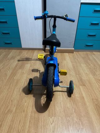 Bicicleta infantil 14 pulgadas azul