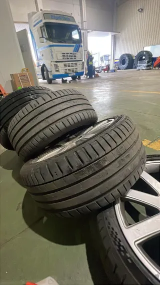 Llantas 18 Audi Originales y cubiertas Michelin