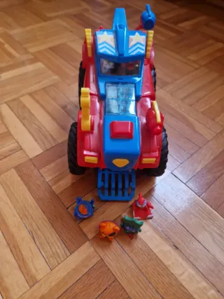 Superzings Monster Hero Coche regalo helicóptero