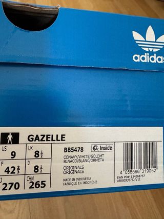 Adidas Gazelle Zapatillas Azul Marino