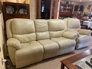 Sofá y sillón Lester de dos plazas extraibles