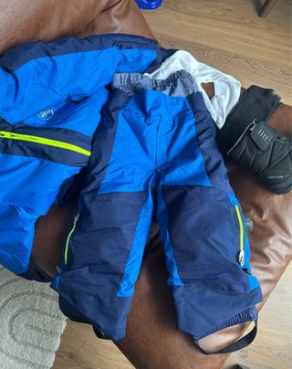 Conjunto Esquí Niño Wedze 3-4 Años azul