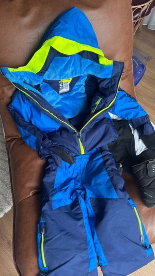 Conjunto Esquí Niño Wedze 3-4 Años azul