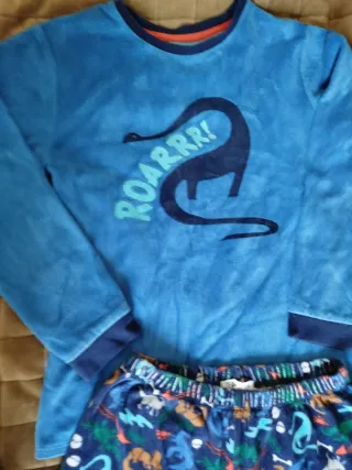 Pijama dinosaurio niño 10-11 años