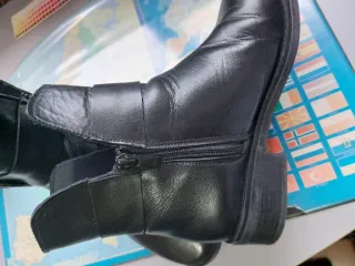 Botines piel negros mujer talla 37