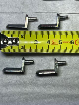 16 Ganchos Estantería Ikea Metal