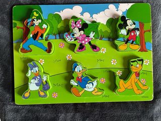 Lote 9 Puzzles Madera Bebé Jadon djeco