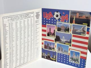 Álbum Panini Mundial USA 94 Completo
