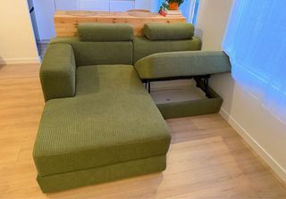 Sofá modular JÄTTEBO IKEA verde
