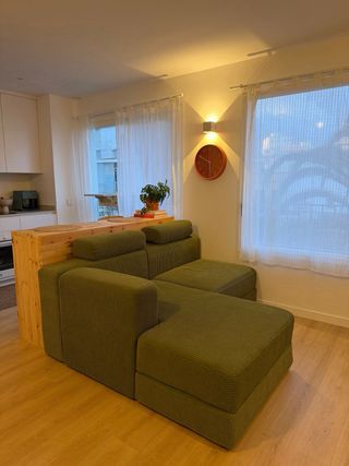 Sofá modular JÄTTEBO IKEA verde