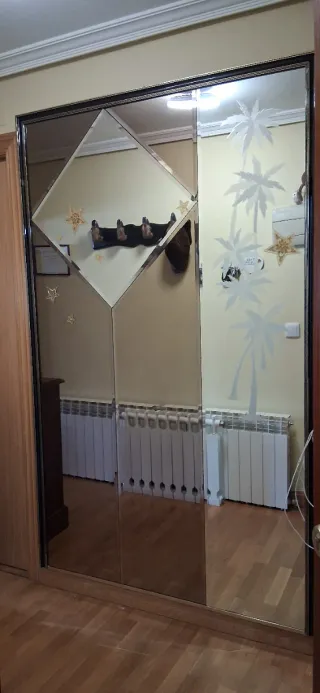 Espejo decorativo marcó negro dorado