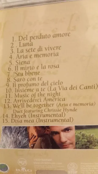 CD Alessandro Safina insieme a te