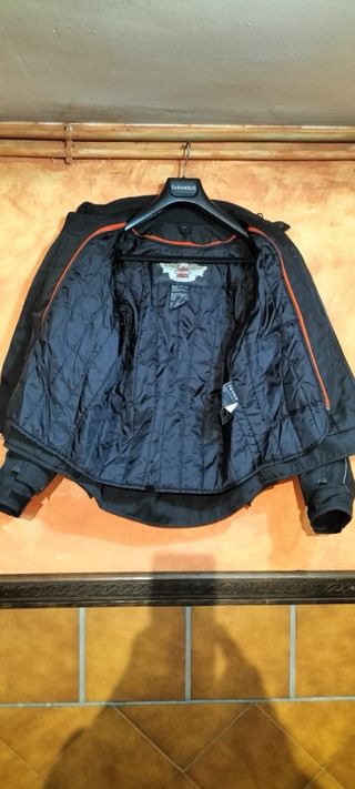 Chaqueta Moto Harley Davidson Negra