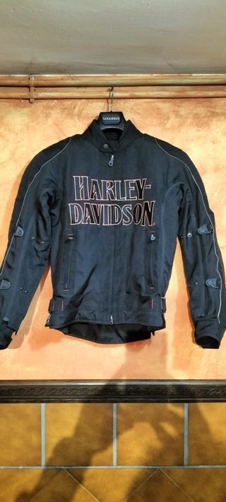 Chaqueta Moto Harley Davidson Negra