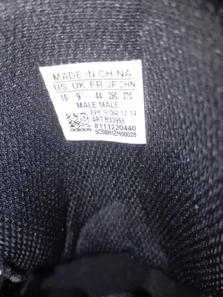 Zapatillas Adidas Altas Negras y Blancas