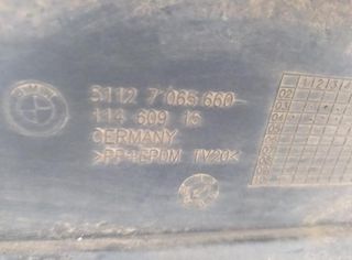 Bmw 130057 paragolpes trasero 511270656660 serie 6