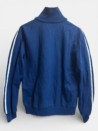 Chaqueta Adidas Vintage Azul y Blanca