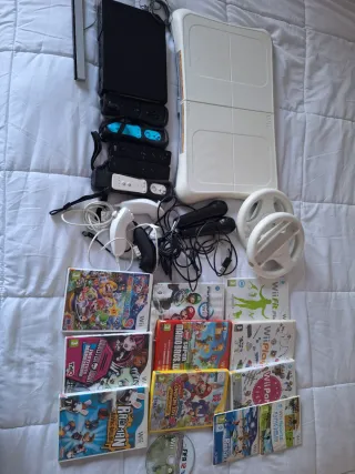 Pack Wii Completo: Consola, Juegos y Accesorios