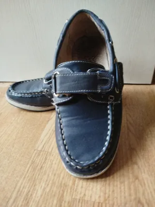 Mocasines niño azul marino talla 33
