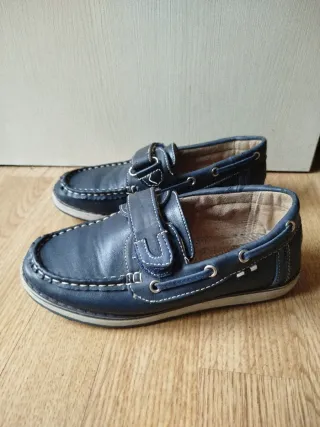 Mocasines niño azul marino talla 33