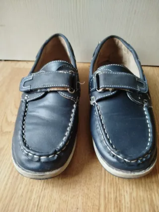 Mocasines niño azul marino talla 33