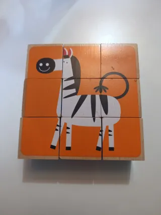 Bloques de Madera Hape Jirafa