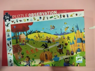 Puzzle Djeco 54 piezas Cuento Fantasía