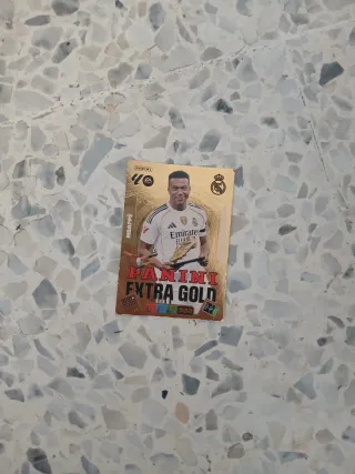 Cromo Panini Extra Gold Mbappé