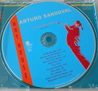 4 CDs Música Jazz Arturo Sandoval