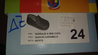 Mocasines Dar piel niño T.24