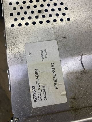 Radio CD GPS BMW E91 CCC