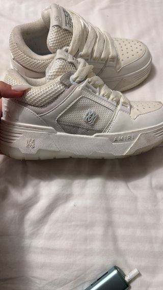 Scarpe Amiri MA-1 Grigio Bianco