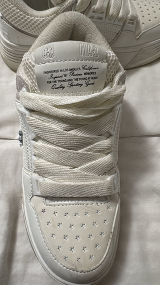 Scarpe Amiri MA-1 Grigio Bianco