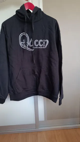Sudadera Queen Negra