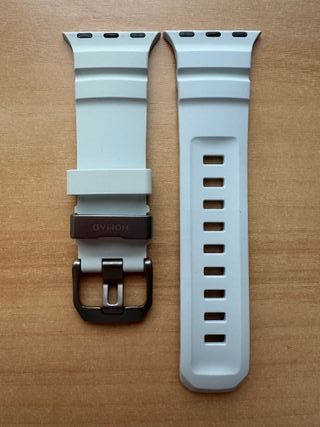 Apple Watch X Nomad 49mm Rocky Point Icy Blue Glow