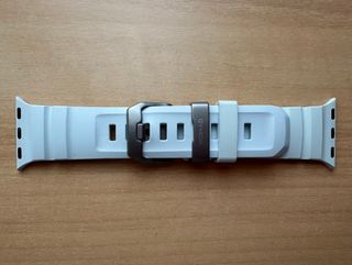 Apple Watch X Nomad 49mm Rocky Point Icy Blue Glow