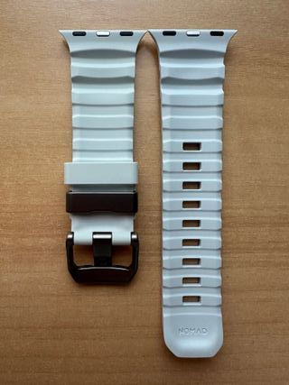 Apple Watch X Nomad 49mm Rocky Point Icy Blue Glow