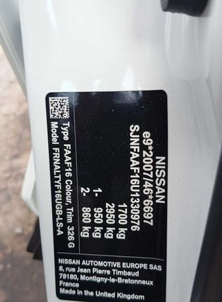 443119 17x7j llanta nissan juke (f16) acenta