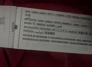 Talla L. Camiseta manga corta de hombre HOLLISTER