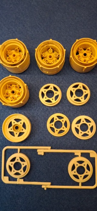 Llantas Tamiya Sand Scorcher (Restos) RC