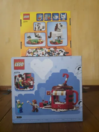 LEGO 40776 Hot Chocolate Stand + 40779 Year of Hor