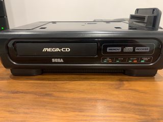 Sega Mega CD Consola Negra