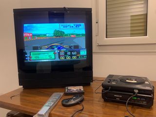 Sega Mega CD Consola Negra