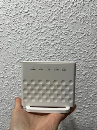 Router + terminal red óptica