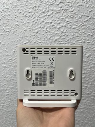 Router + terminal red óptica