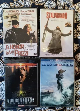 Películas precintadas DVD: Prizzi, Stalingrado, Cr