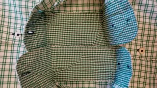 Camisa SPAGNOLO cuadros verdes Talla M