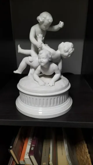 Porcelana Bidasoa Niños Jugando